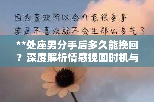 **处座男分手后多久能挽回？深度解析情感挽回时机与策略**