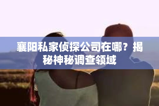 襄阳私家侦探公司在哪？揭秘神秘调查领域