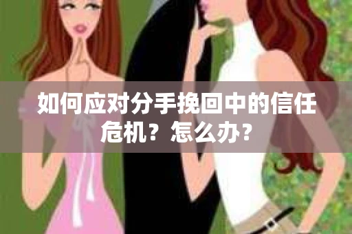 如何应对分手挽回中的信任危机?怎么办? 如何应对分手挽回中的信任危机?怎么办?