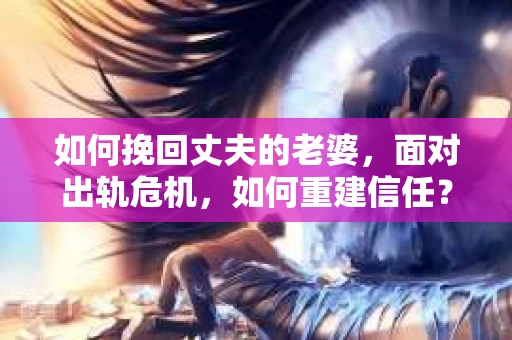 如何挽回丈夫的老婆，面对出轨危机，如何重建信任？