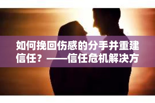 如何挽回伤感的分手并重建信任?——信任危机解决方案 如何挽回伤感的分手并重建信任?——信任危机解决方案